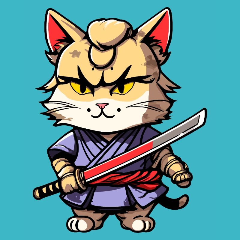 Chat samouraï #31