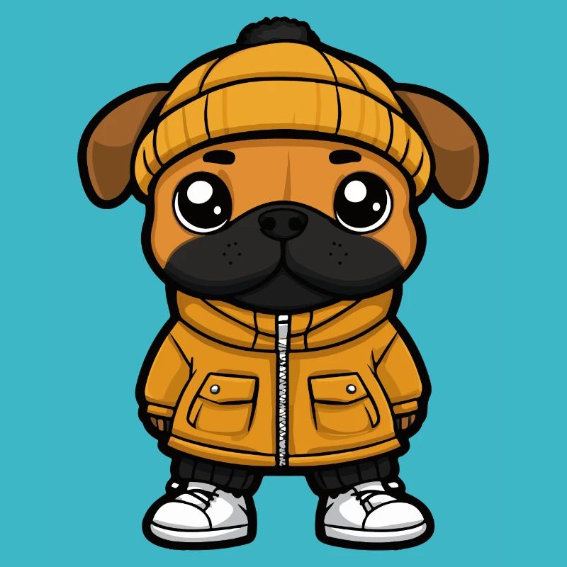 Boxer Hund Cartoon