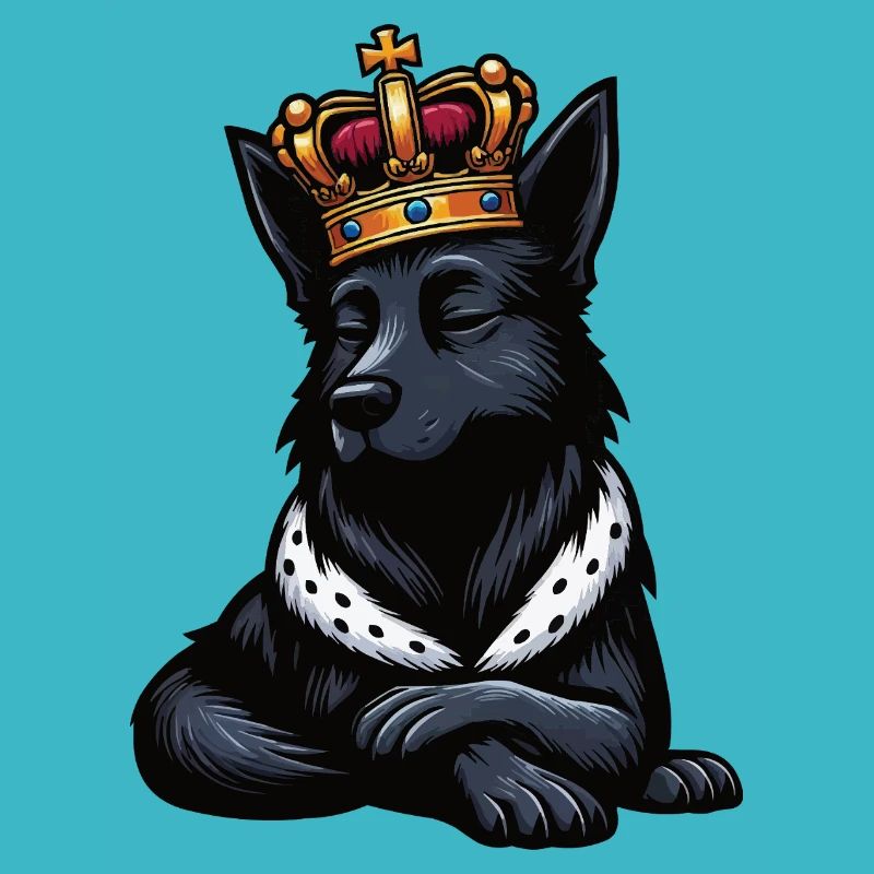 Schwarzer Schäferhund Schäferhundbesitzer 