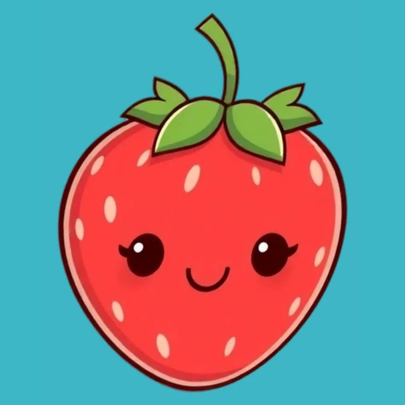 Süßes Erdbeere Design Geschenkidee zum Geburtstag