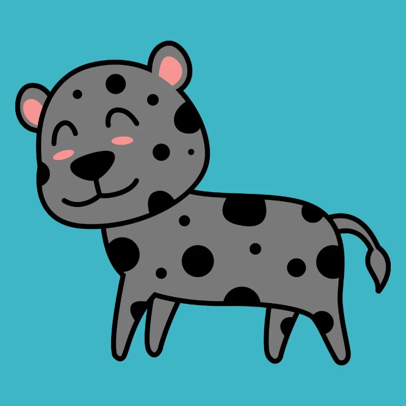 Léopard Comic Animal