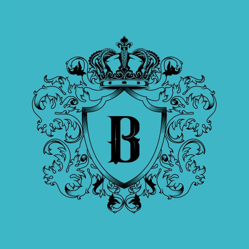 B Buchstabe Wappen