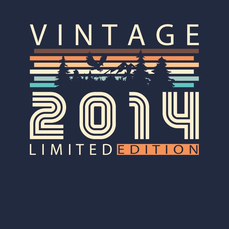 2014 Vintage Retro Geburtstagsgeschenk
