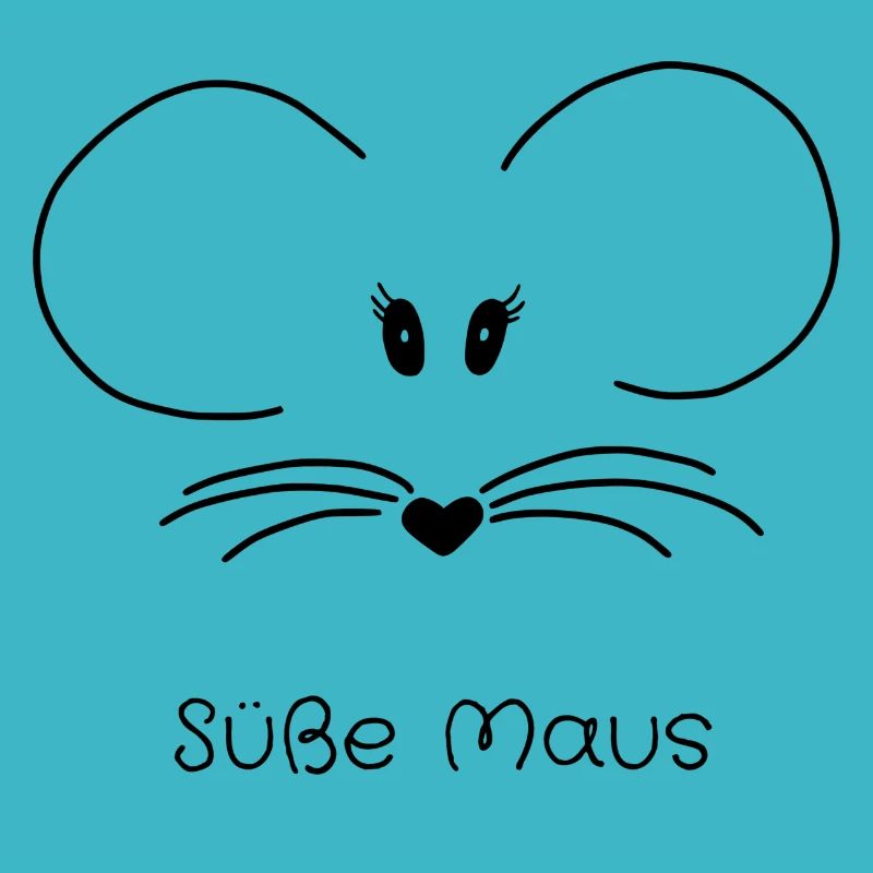 Süße Maus. Maus. Gesicht