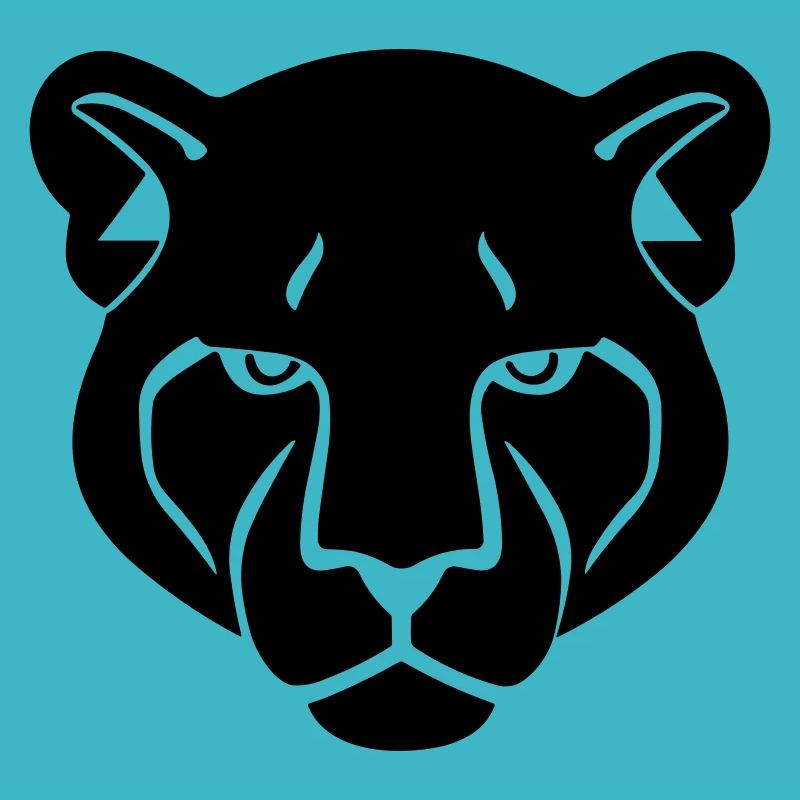 Kopf des Panthers