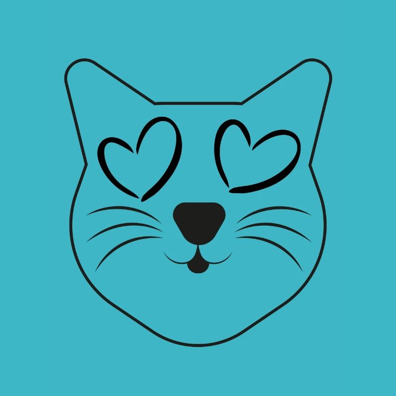 Cute cat love