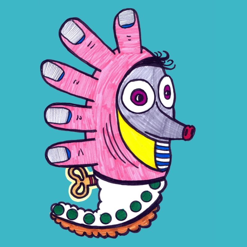 Finger Igel