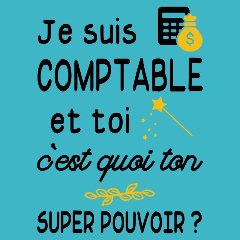 je suis comptable / cadeau humour comptable