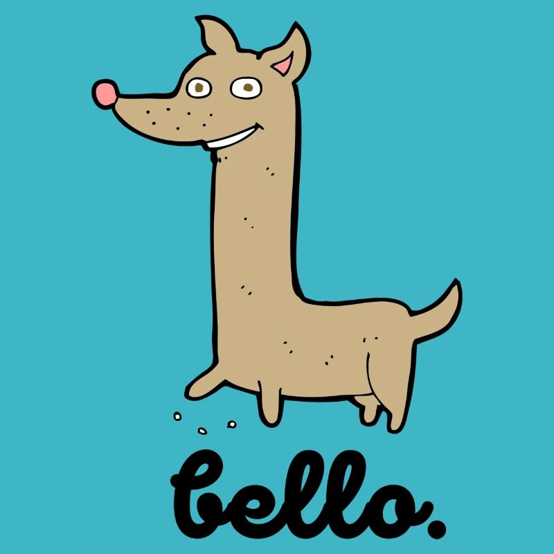 Lustiger Hund | Bello Hunde Design | Geschenkidee