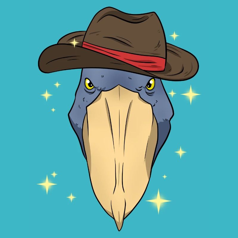Shoebill Bird Ornithologist Forest I Gift