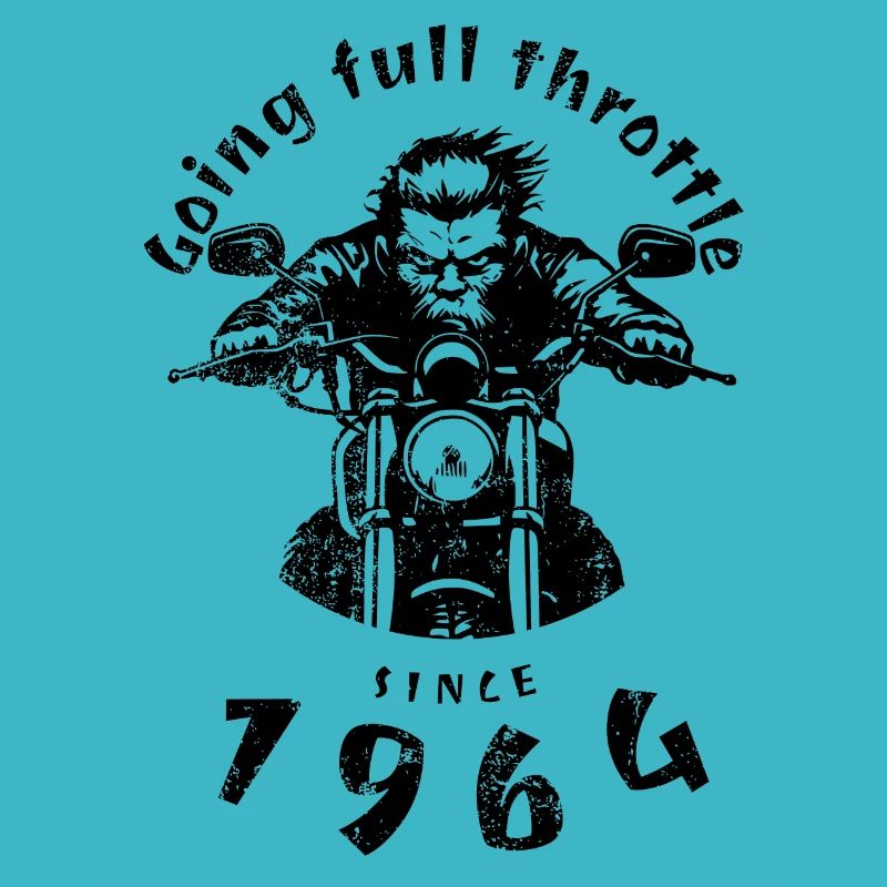 60th Birthday Going full throttle since 1964