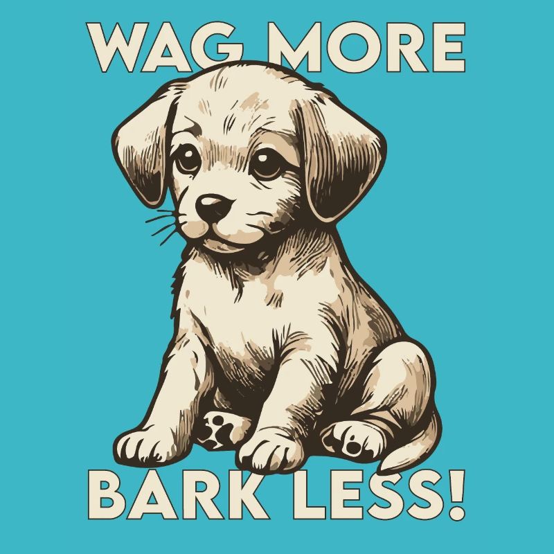 Wag more, bark less!