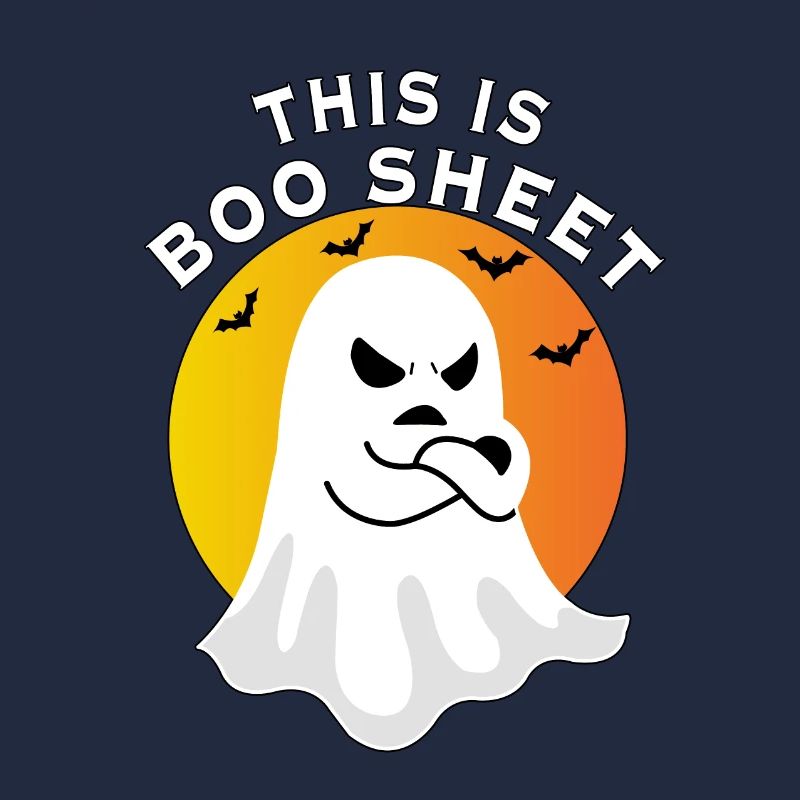 Halloween - Ghost this is boo sheet
