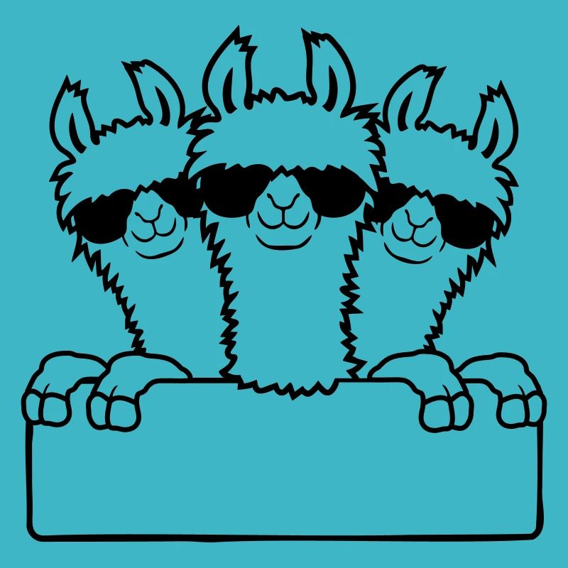 Team Lamas Friends Shield