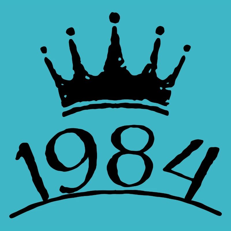 Krone 1984 Année de naissance Tshirt design