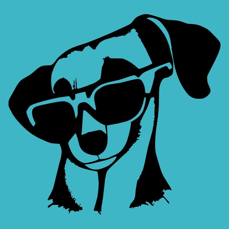 Teckel Chien Chiens Lunettes de soleil Cool Vector 8