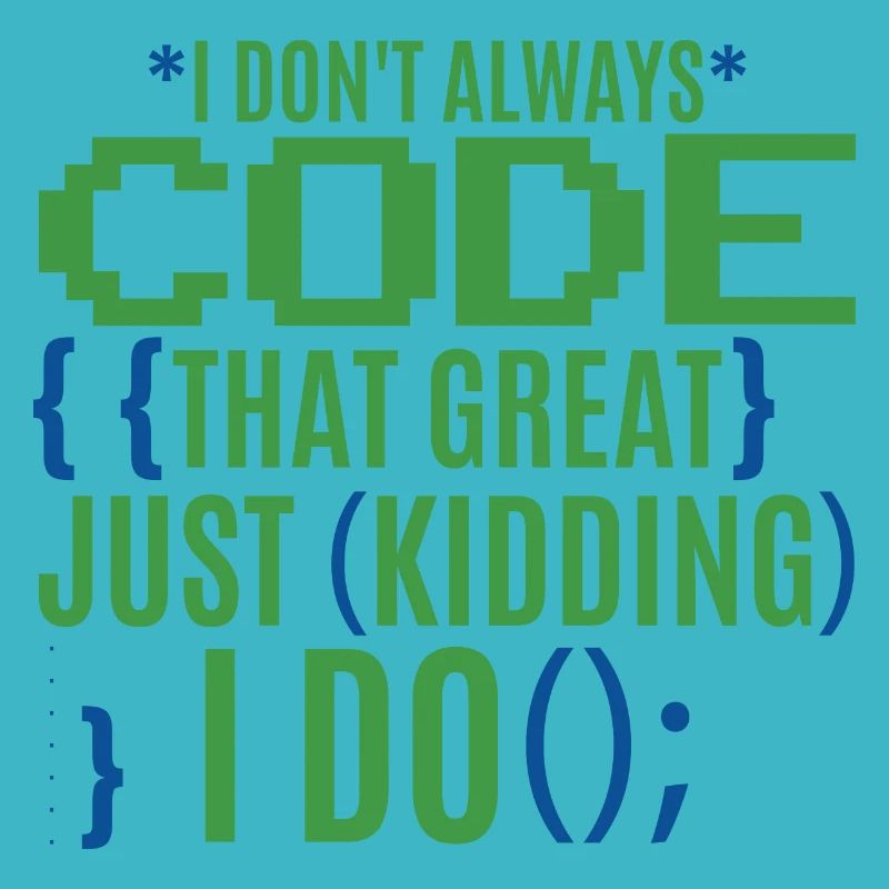 Funny Coder Programmer IT