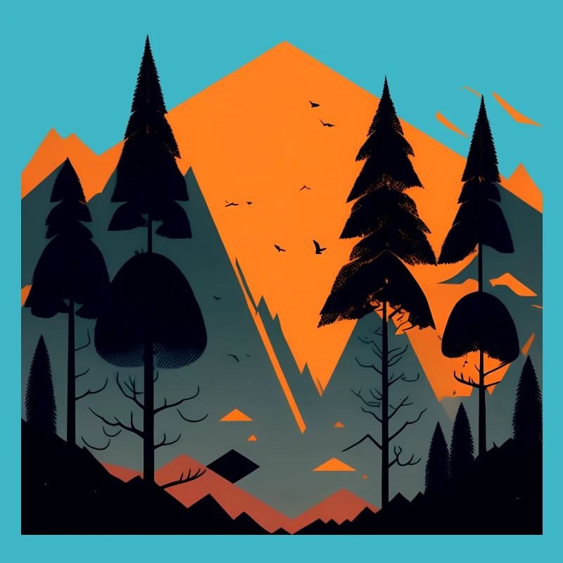 Paysage simple