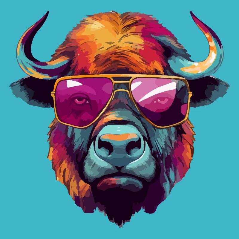 Bok le bison à lunettes