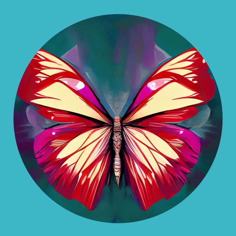 Abstract Butterfly - Illustration