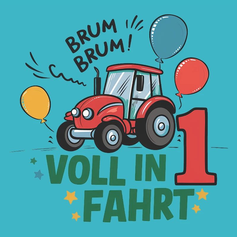 Cooler Traktor 1. Geburtstag: Bestseller Geschenk!