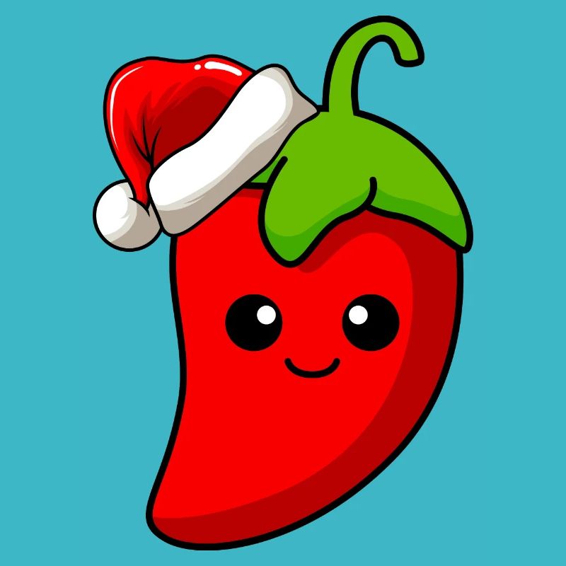 Chilli Weihnachten Comic Xmas