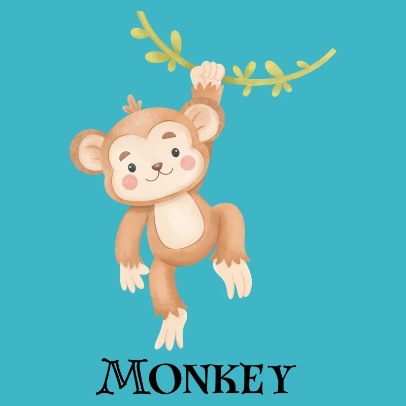 🐵 Stay relaxed with our monkey design!