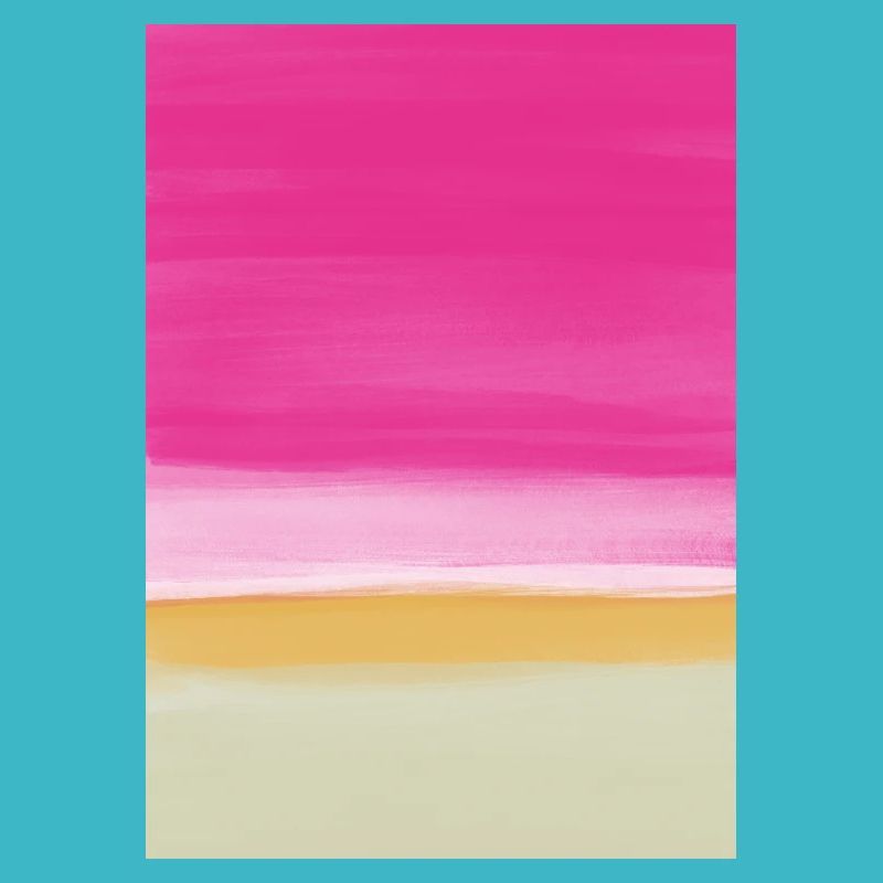Line study pink yellow