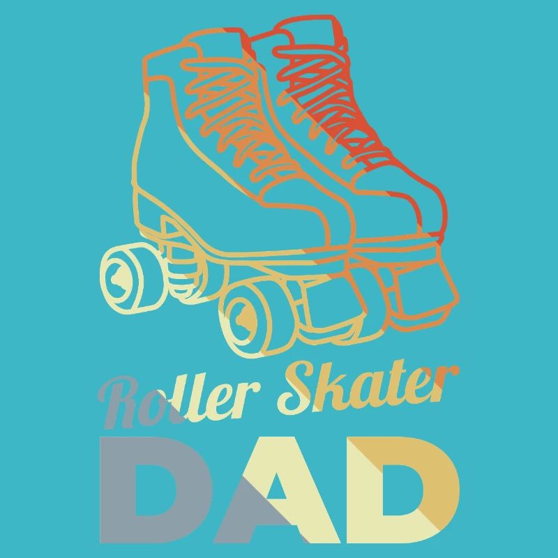 Rollschuh Papa