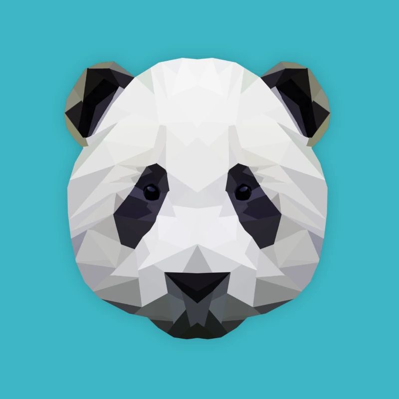 LowPoly "Panda"