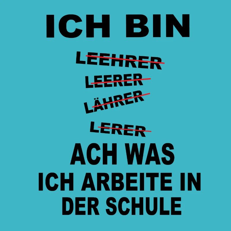 Ich bin Lehrer