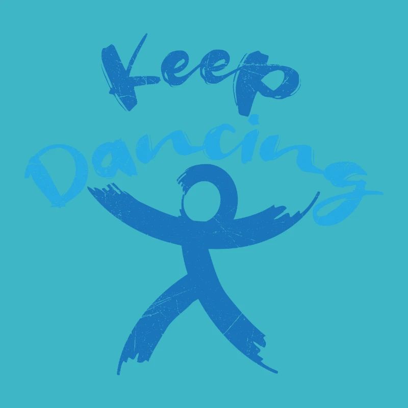 Tanzen Keep Dancing Tanzliebhaber Geschenkidee