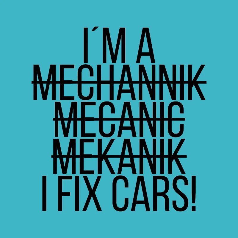 I fix cars!
