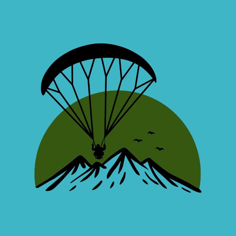 Paramotoring Rétro Design