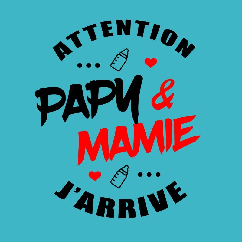 ATTENTION PAPY ET MAMIE J'ARRIVE
