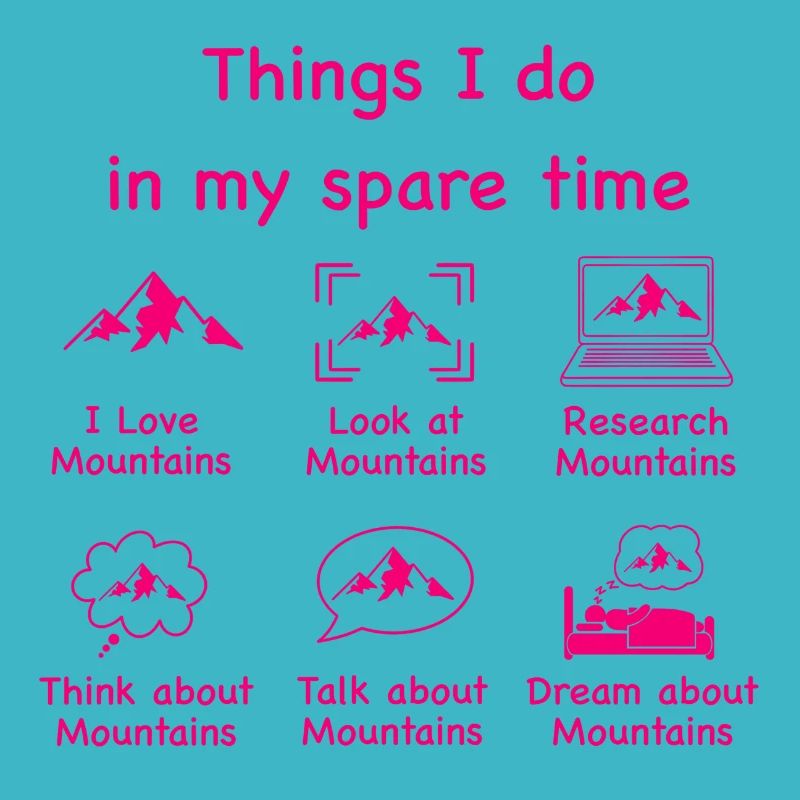 Mountain lovers (pink)