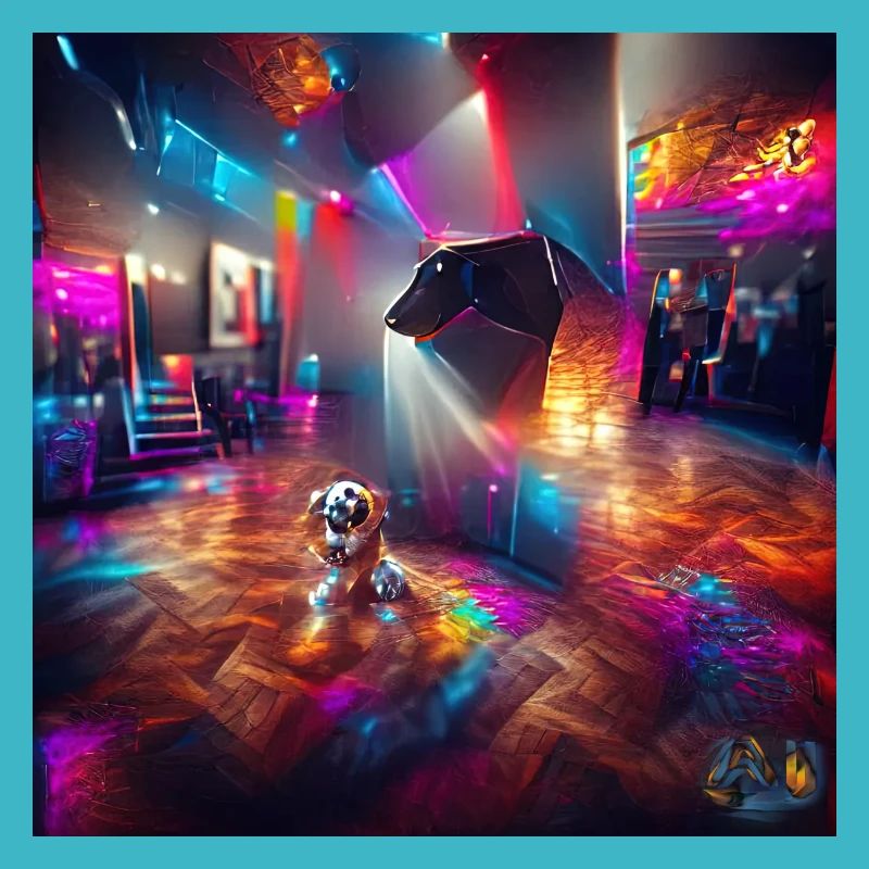 A walk through the robot mind: Disco Dog