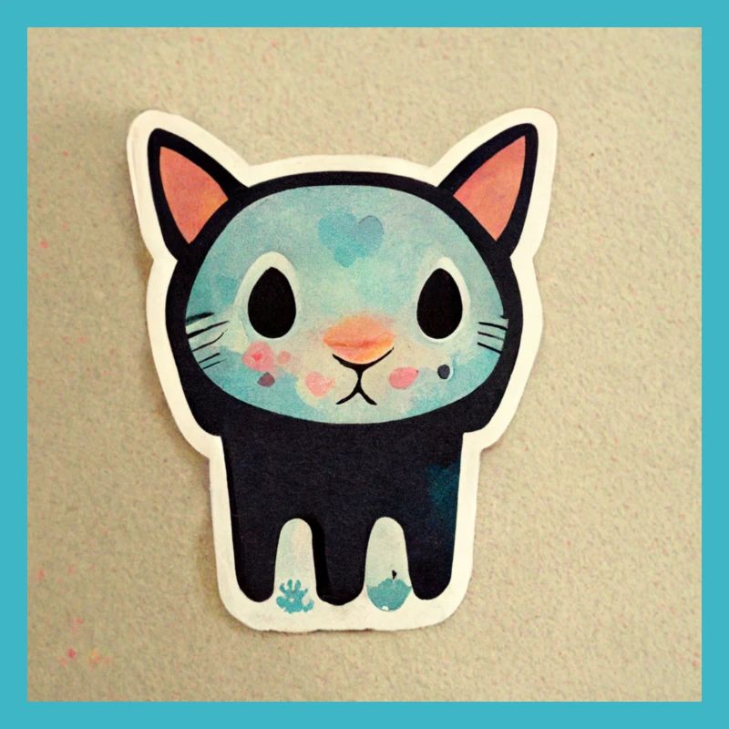 Chat de dessin animé mignon