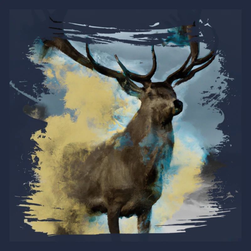 Cerf abstrait