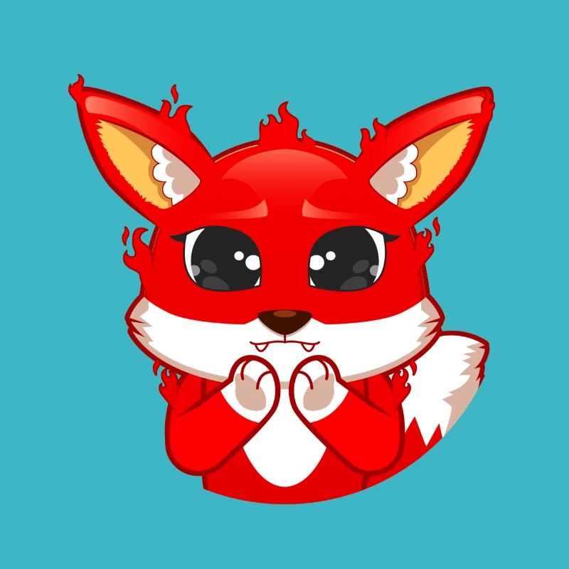Fox big eyes without circle