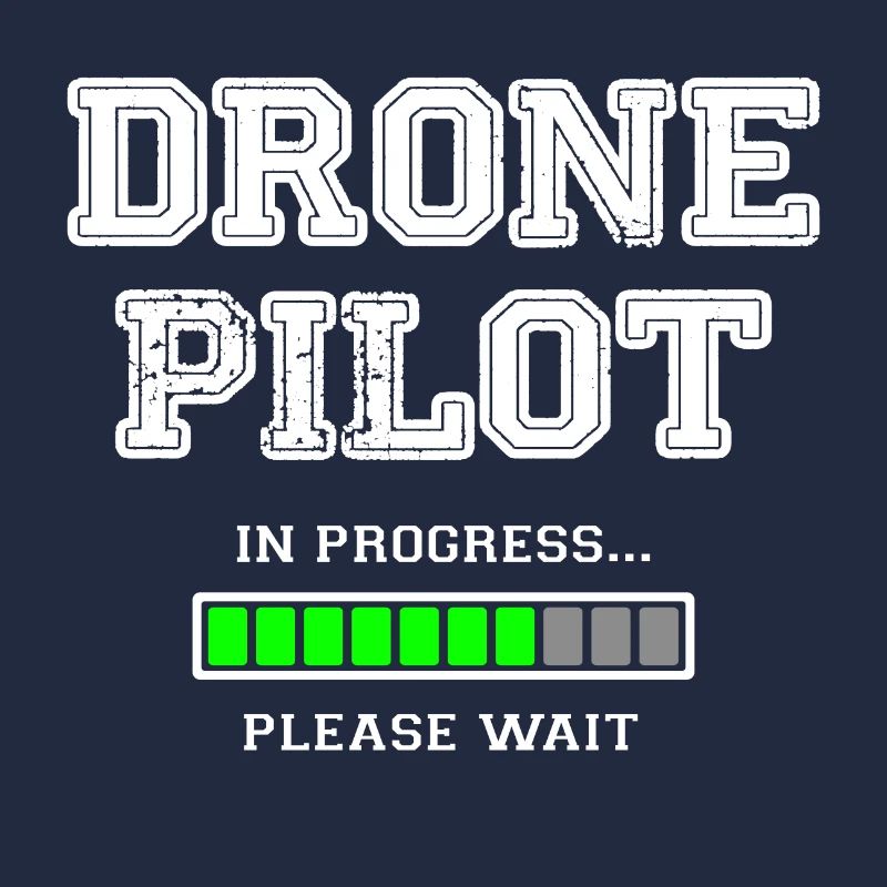 Drohnen Pilot in Progress please wait - Geschenk