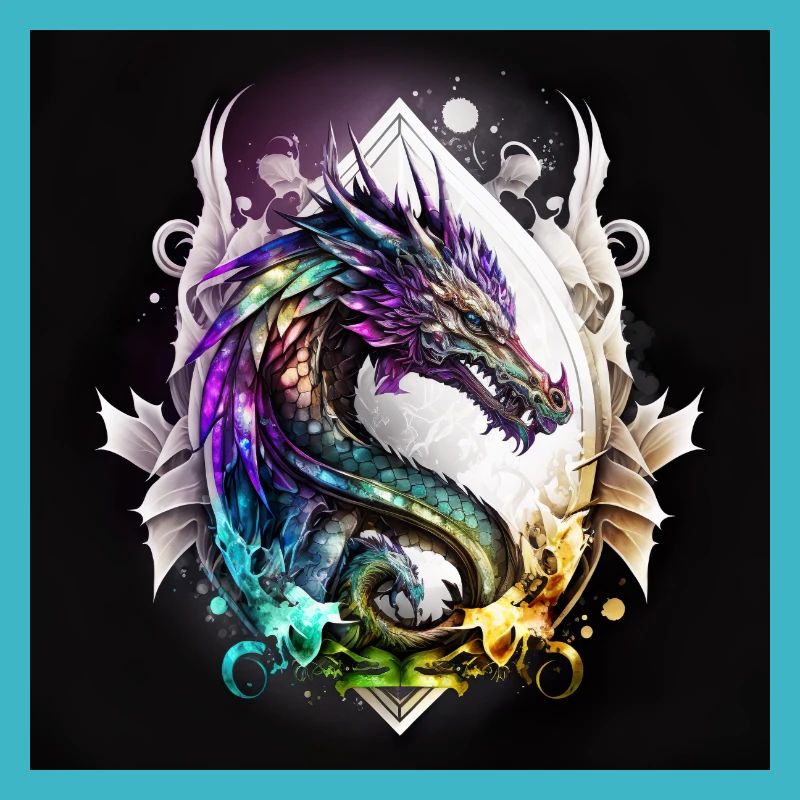 Mystischer Drache