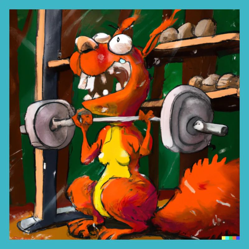SQRRLD - Squirrel's Bench Press Accident 04
