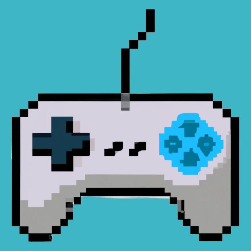 Pixelart Gamecontroller