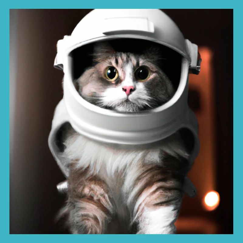 The future cat astronaut
