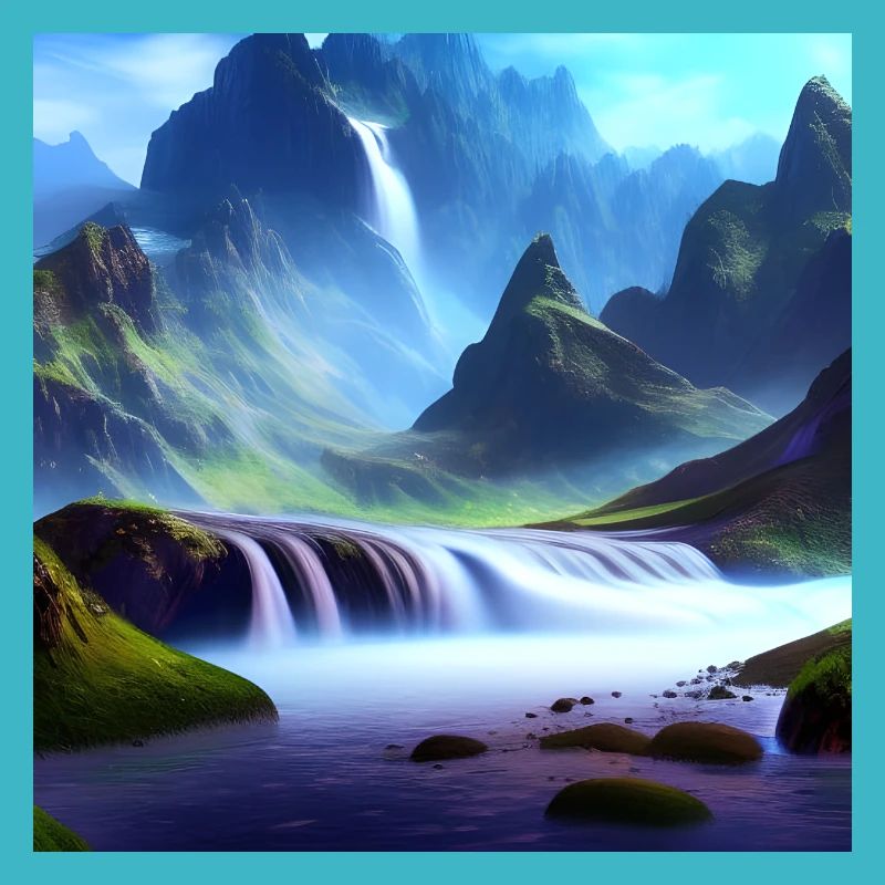 Cascade et Berge_01