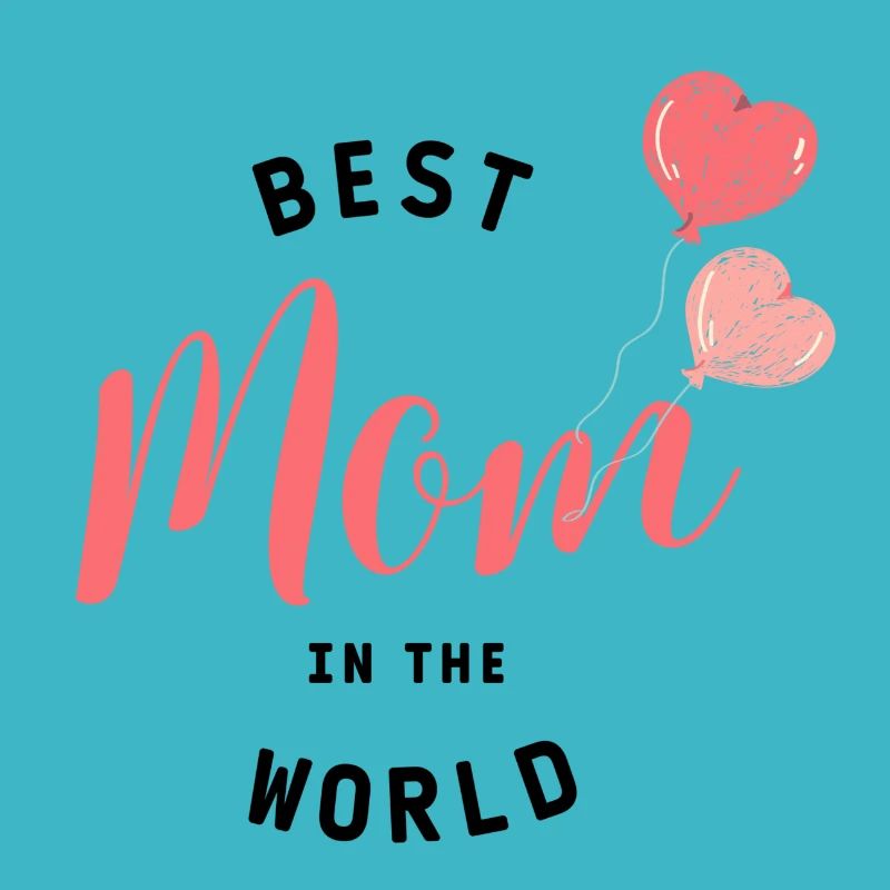 Best Mom Beste Mama Luftballons Slogan Muttertag