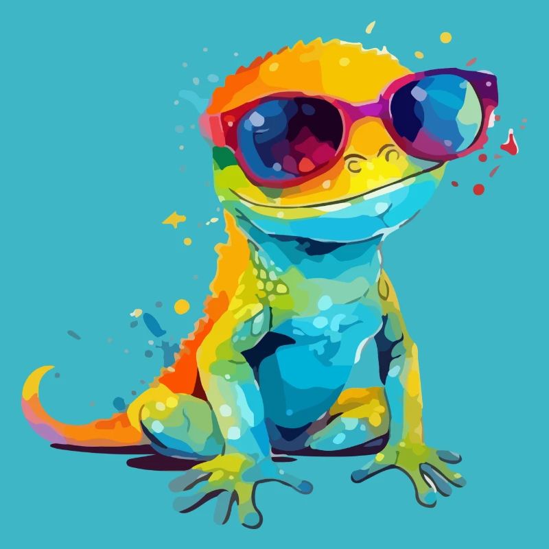 Djibril the lizard
