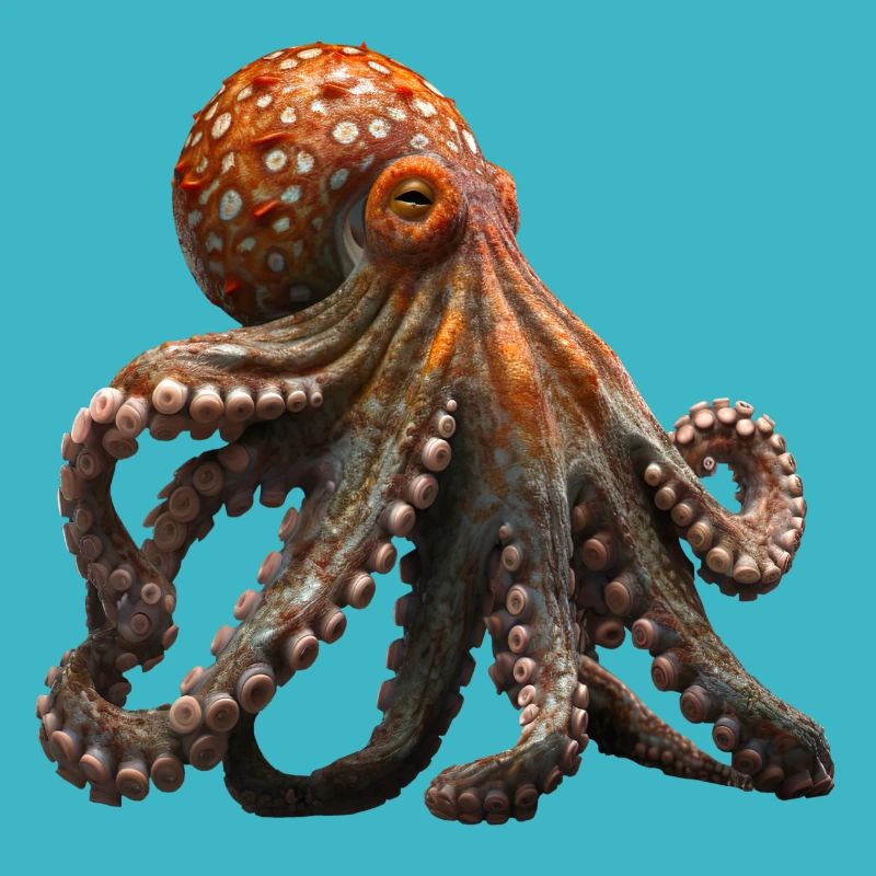 The octopus is a fascinating sea creature