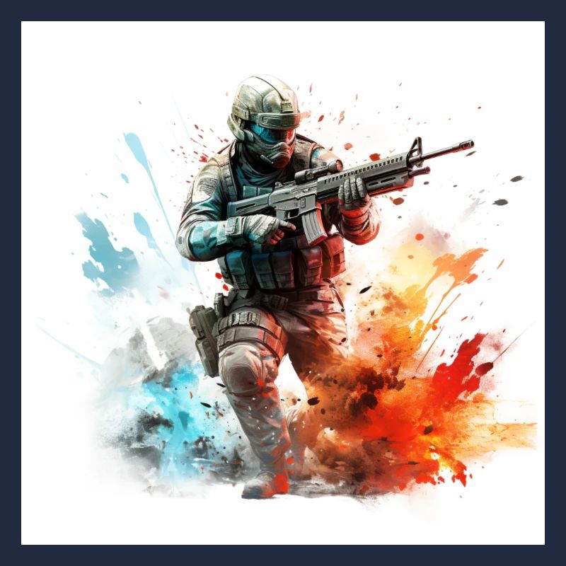 Art de jeu CoD BF 2042 BF4 BF3 BF2